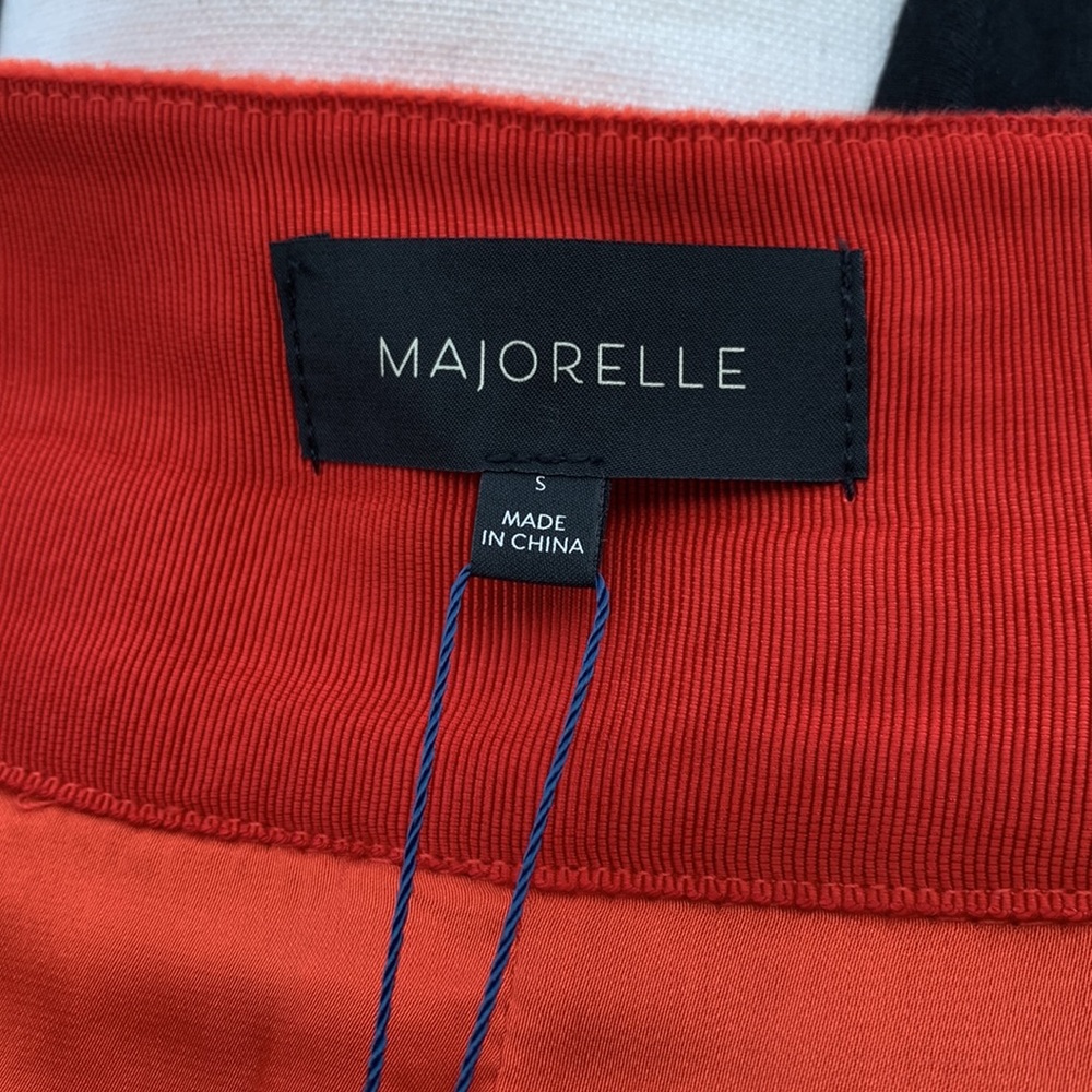 🌟HOST PICK✨MAJORELLE-Judy Mini Skirt in Red Orange  NWT - Picture 8 of 12